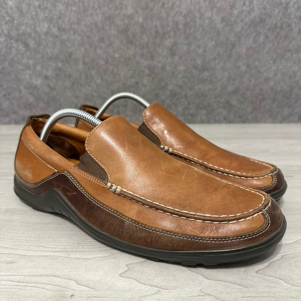 Cole Haan Tucker Venetian‎ Loafers Mens 11 Brown Leather Slip On C03558 Shoes